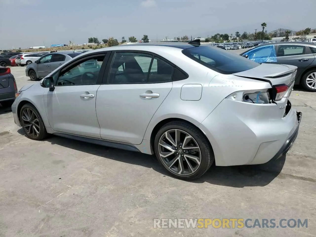 2 Photograph of a damaged car 5YFS4MCE7NP109743 TOYOTA COROLLA 2022