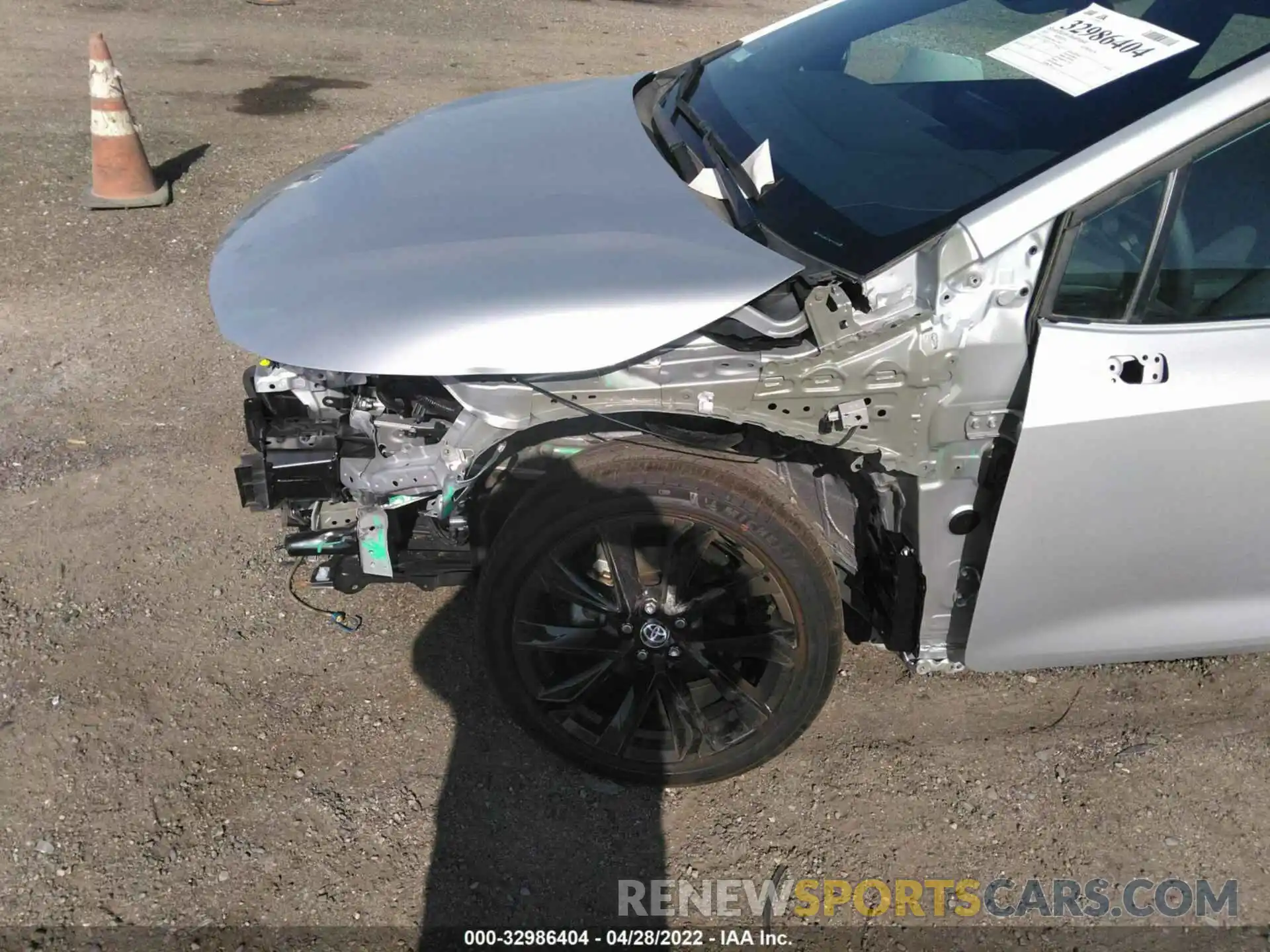 6 Photograph of a damaged car 5YFS4MCE7NP112366 TOYOTA COROLLA 2022