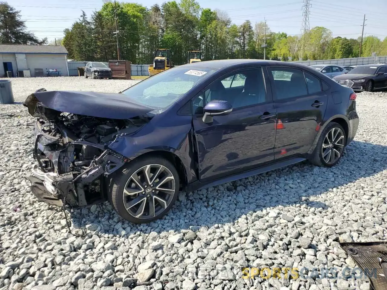 1 Photograph of a damaged car 5YFS4MCE7NP118815 TOYOTA COROLLA 2022