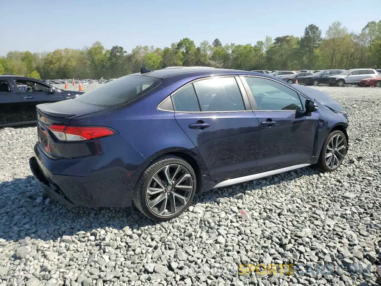3 Photograph of a damaged car 5YFS4MCE7NP118815 TOYOTA COROLLA 2022