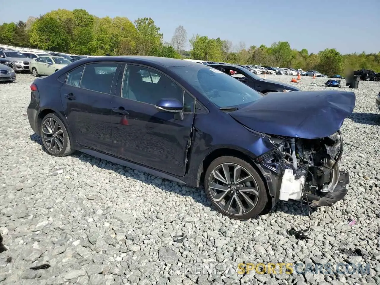 4 Photograph of a damaged car 5YFS4MCE7NP118815 TOYOTA COROLLA 2022