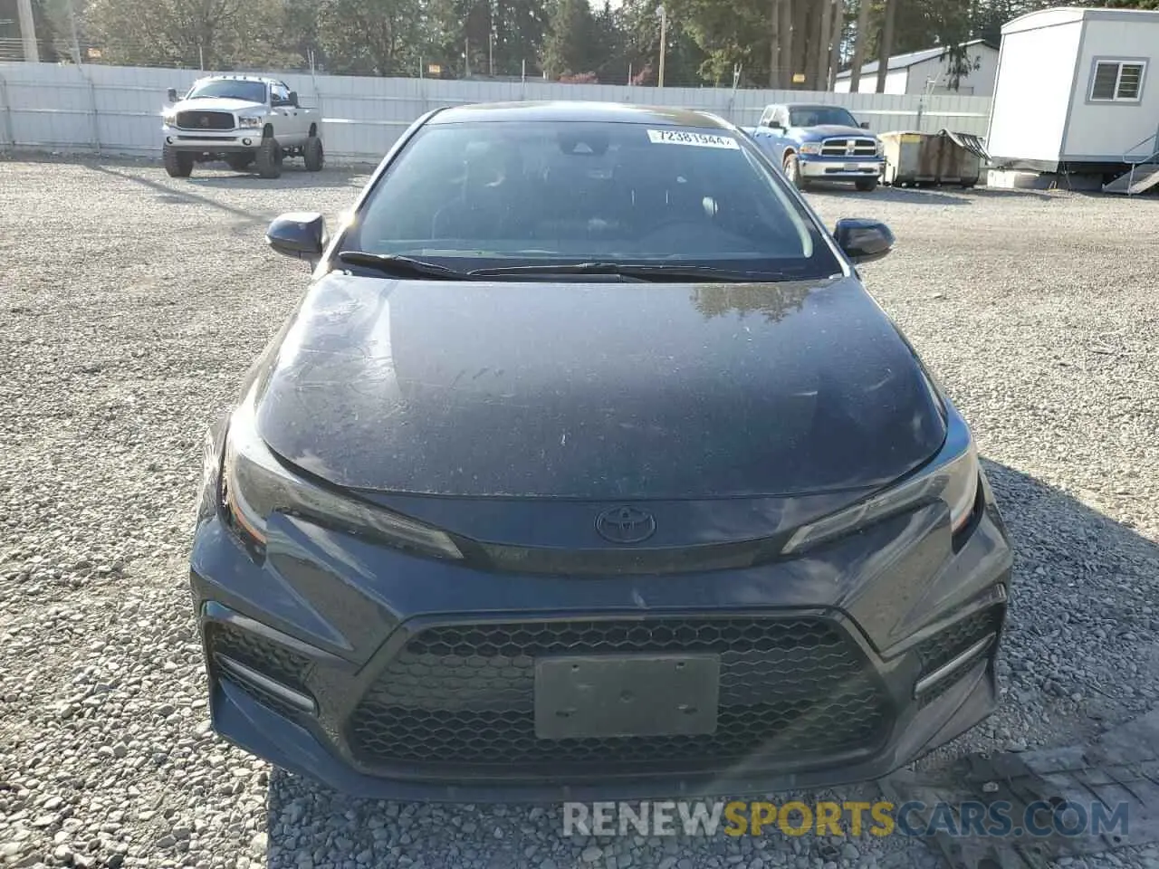 5 Photograph of a damaged car 5YFS4MCE7NP122718 TOYOTA COROLLA 2022