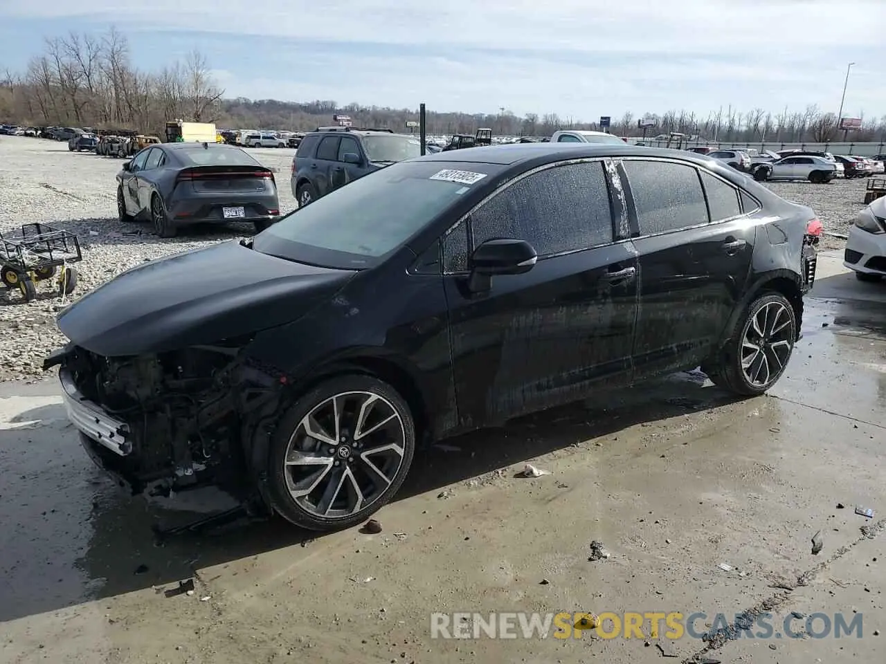 1 Photograph of a damaged car 5YFS4MCE7NP127790 TOYOTA COROLLA 2022