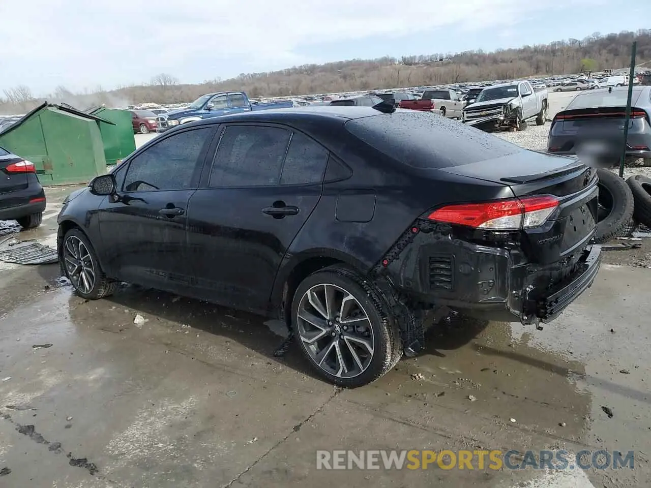 2 Photograph of a damaged car 5YFS4MCE7NP127790 TOYOTA COROLLA 2022