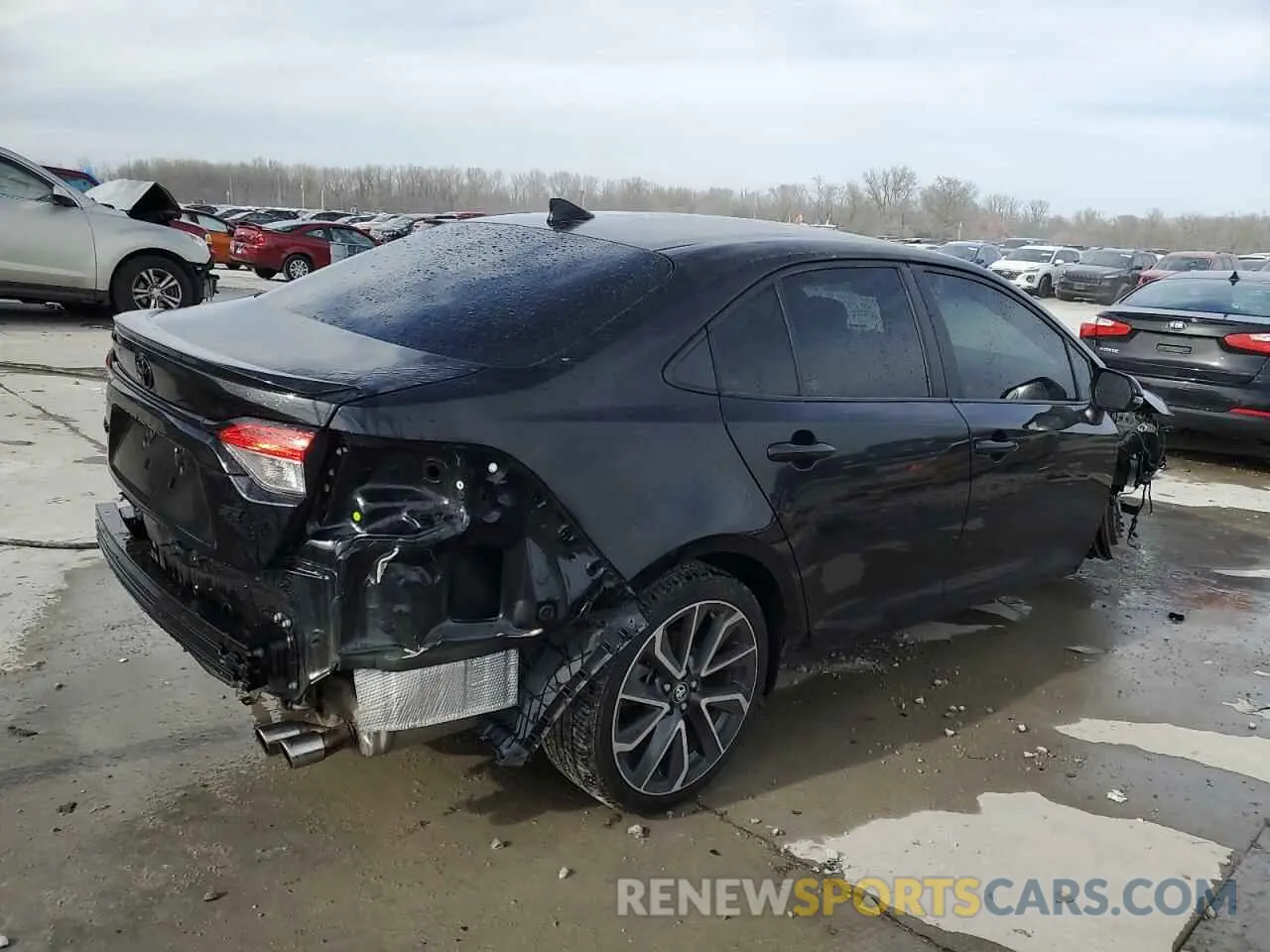 3 Photograph of a damaged car 5YFS4MCE7NP127790 TOYOTA COROLLA 2022
