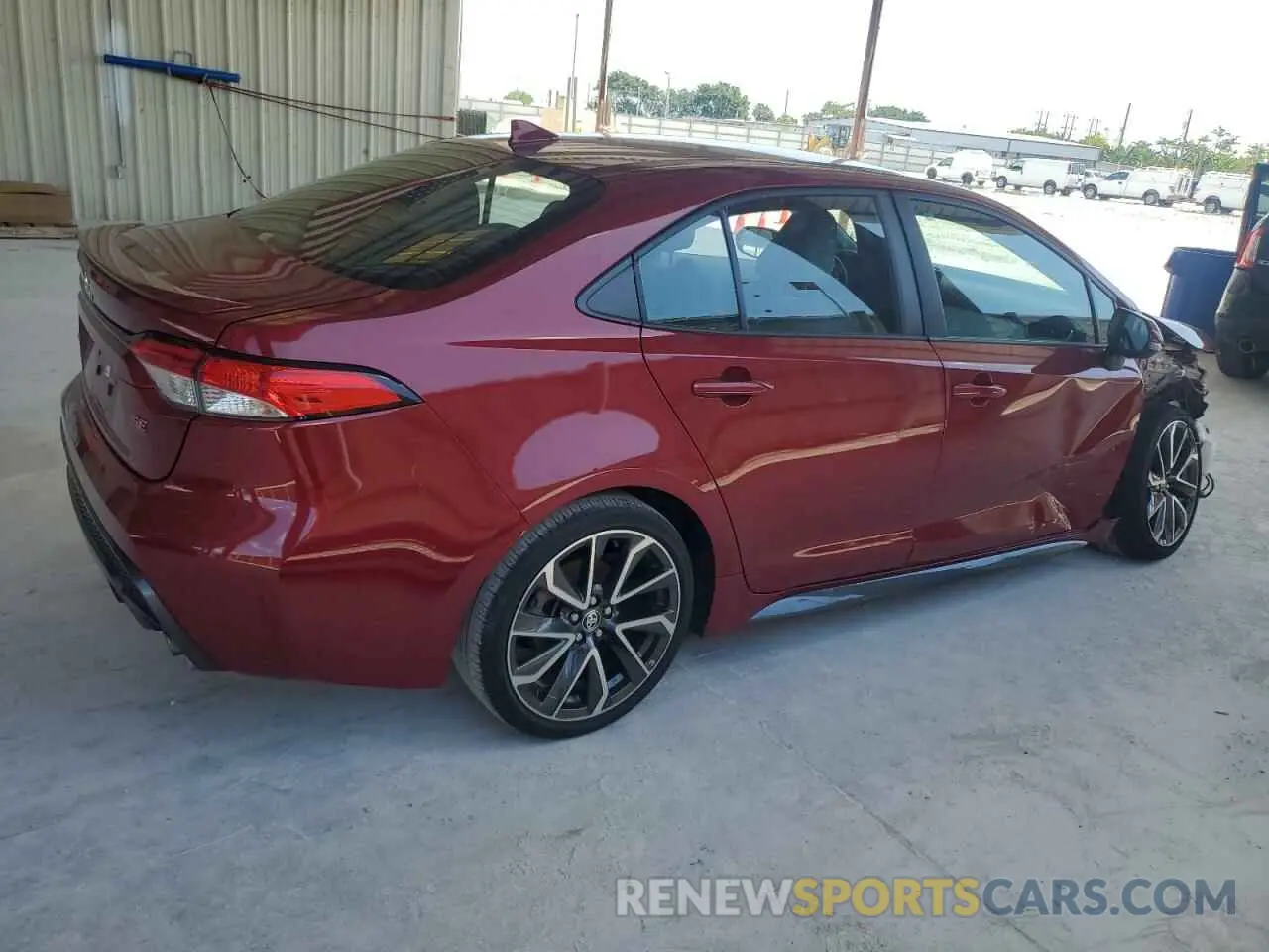 3 Photograph of a damaged car 5YFS4MCE7NP127899 TOYOTA COROLLA 2022