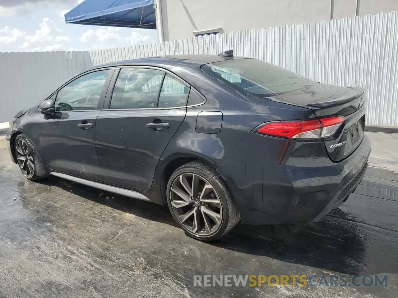 2 Photograph of a damaged car 5YFS4MCE7NP133802 TOYOTA COROLLA 2022