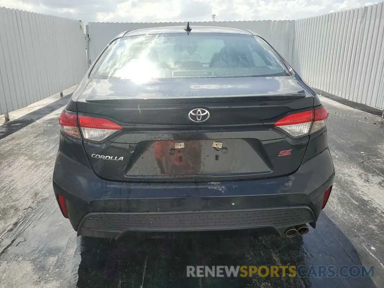 6 Photograph of a damaged car 5YFS4MCE7NP133802 TOYOTA COROLLA 2022