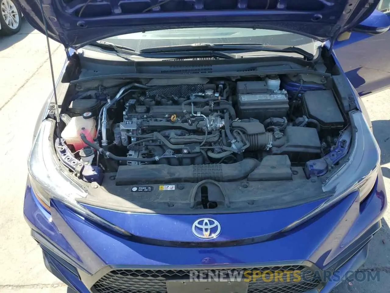 11 Photograph of a damaged car 5YFS4MCE7NP139051 TOYOTA COROLLA 2022
