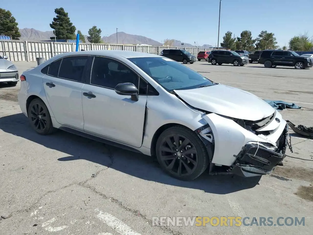 4 Photograph of a damaged car 5YFS4MCE8NP102882 TOYOTA COROLLA 2022