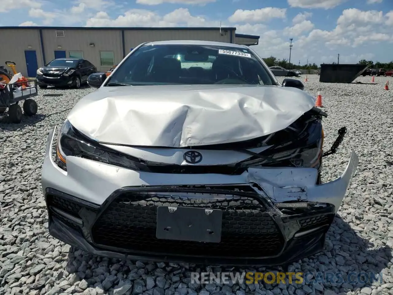 5 Photograph of a damaged car 5YFS4MCE8NP109122 TOYOTA COROLLA 2022