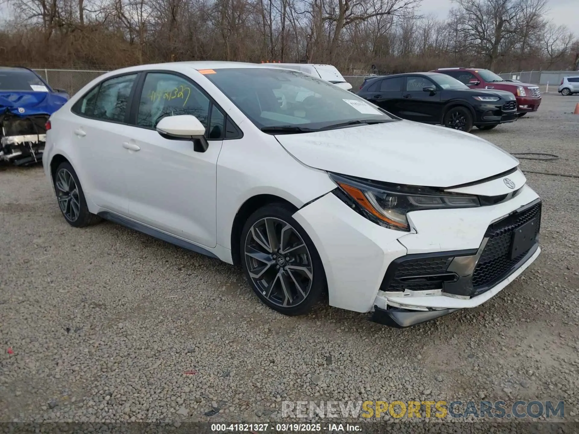 1 Photograph of a damaged car 5YFS4MCE8NP109413 TOYOTA COROLLA 2022