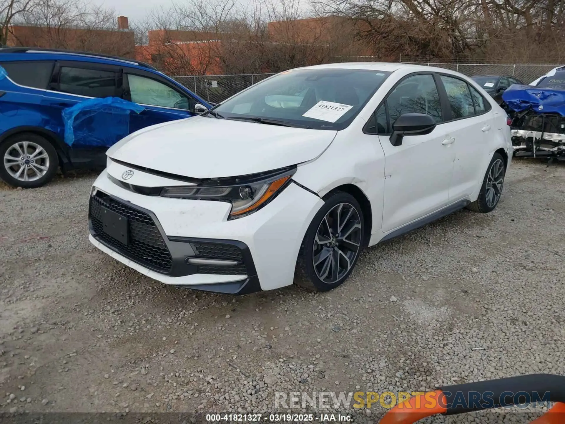 2 Photograph of a damaged car 5YFS4MCE8NP109413 TOYOTA COROLLA 2022