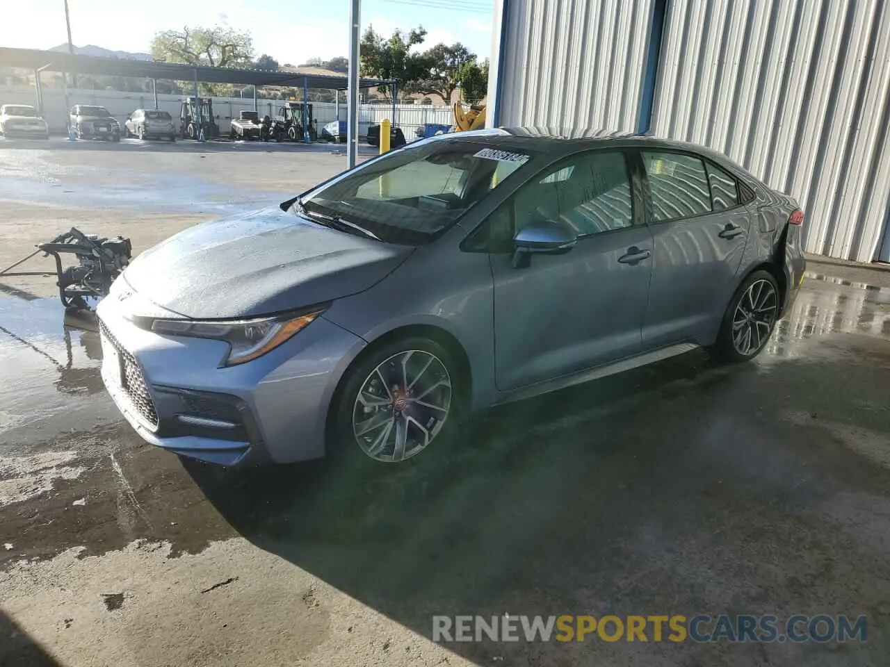 1 Photograph of a damaged car 5YFS4MCE8NP112585 TOYOTA COROLLA 2022