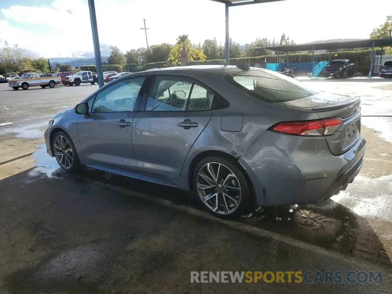 2 Photograph of a damaged car 5YFS4MCE8NP112585 TOYOTA COROLLA 2022