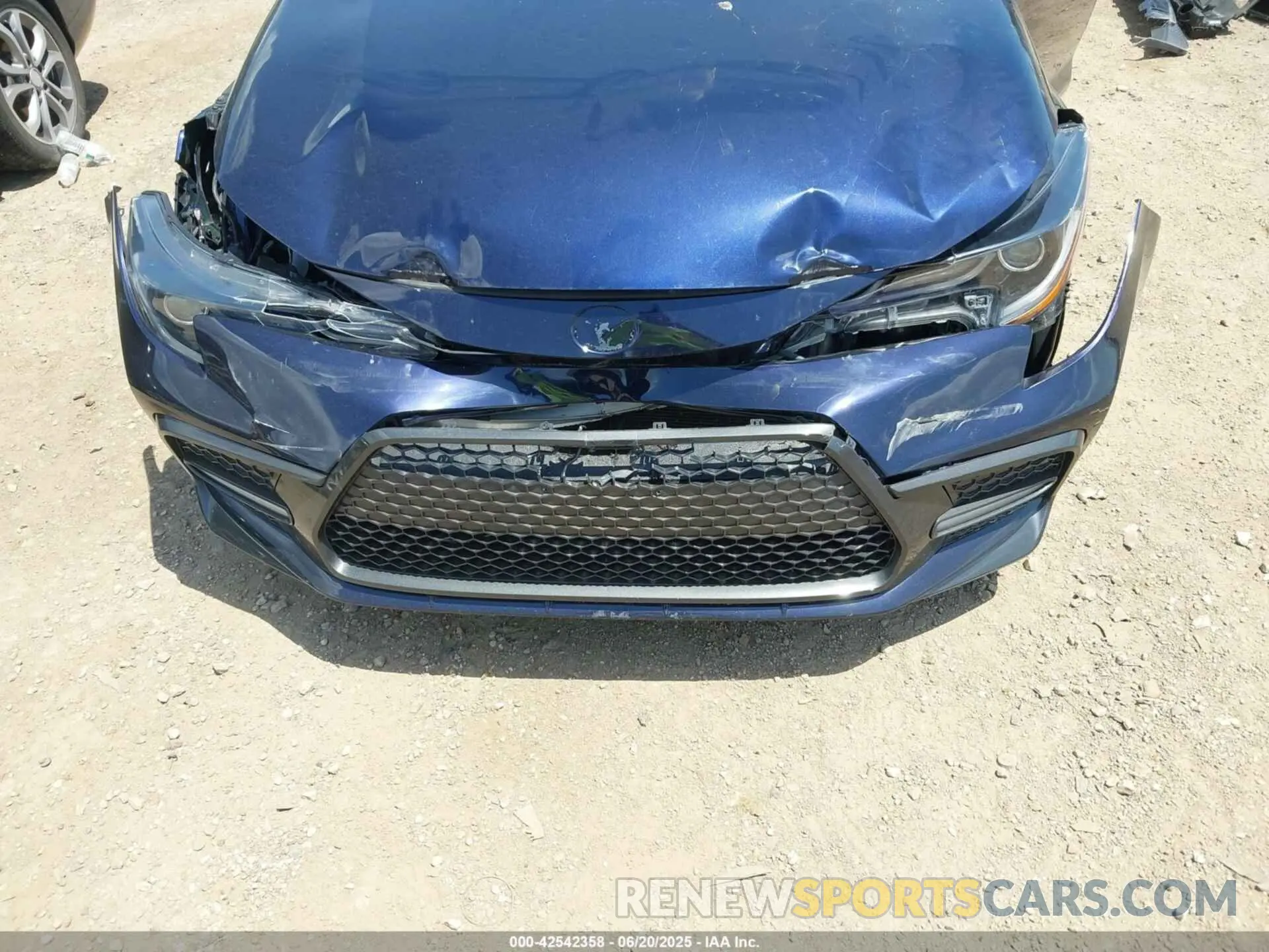 6 Photograph of a damaged car 5YFS4MCE8NP116913 TOYOTA COROLLA 2022