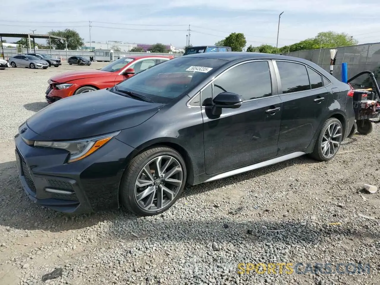 1 Photograph of a damaged car 5YFS4MCE8NP121075 TOYOTA COROLLA 2022