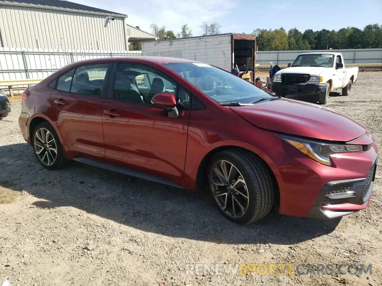 4 Photograph of a damaged car 5YFS4MCE8NP124185 TOYOTA COROLLA 2022