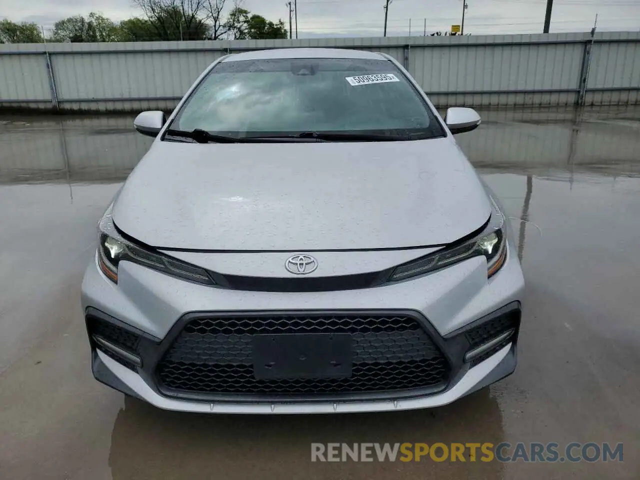 5 Photograph of a damaged car 5YFS4MCE8NP129225 TOYOTA COROLLA 2022