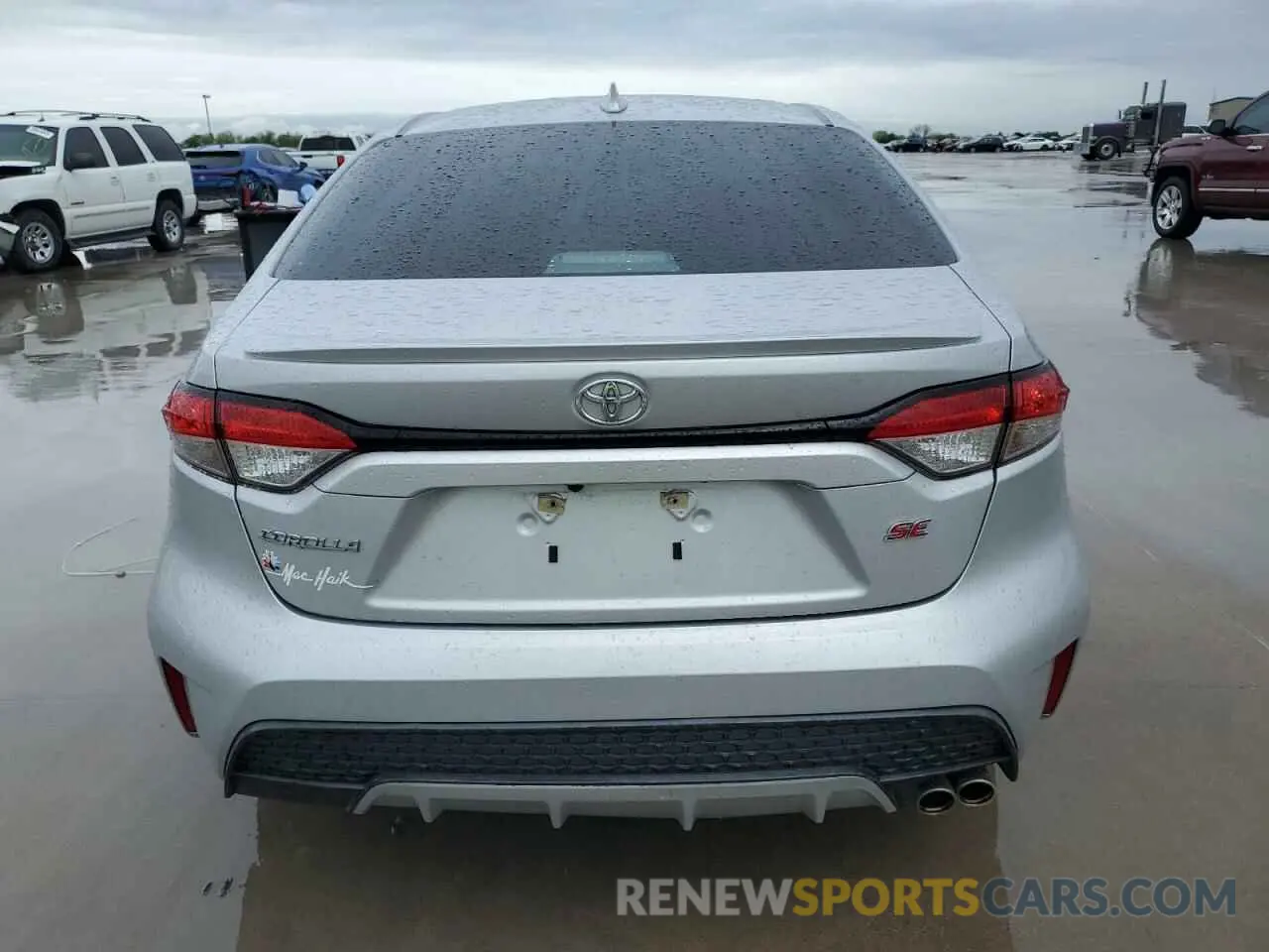 6 Photograph of a damaged car 5YFS4MCE8NP129225 TOYOTA COROLLA 2022