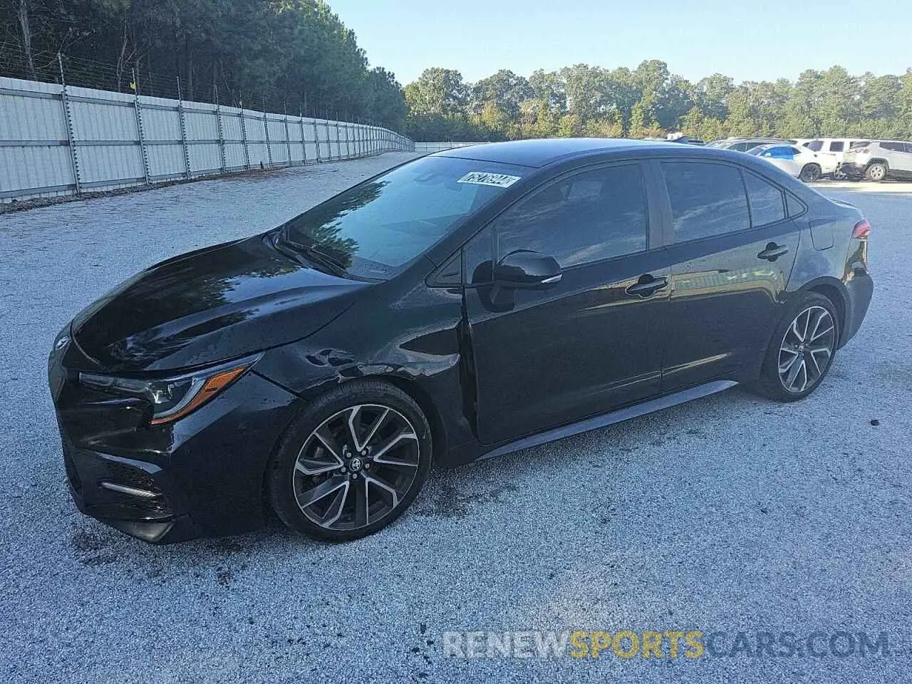 1 Photograph of a damaged car 5YFS4MCE8NP138782 TOYOTA COROLLA 2022