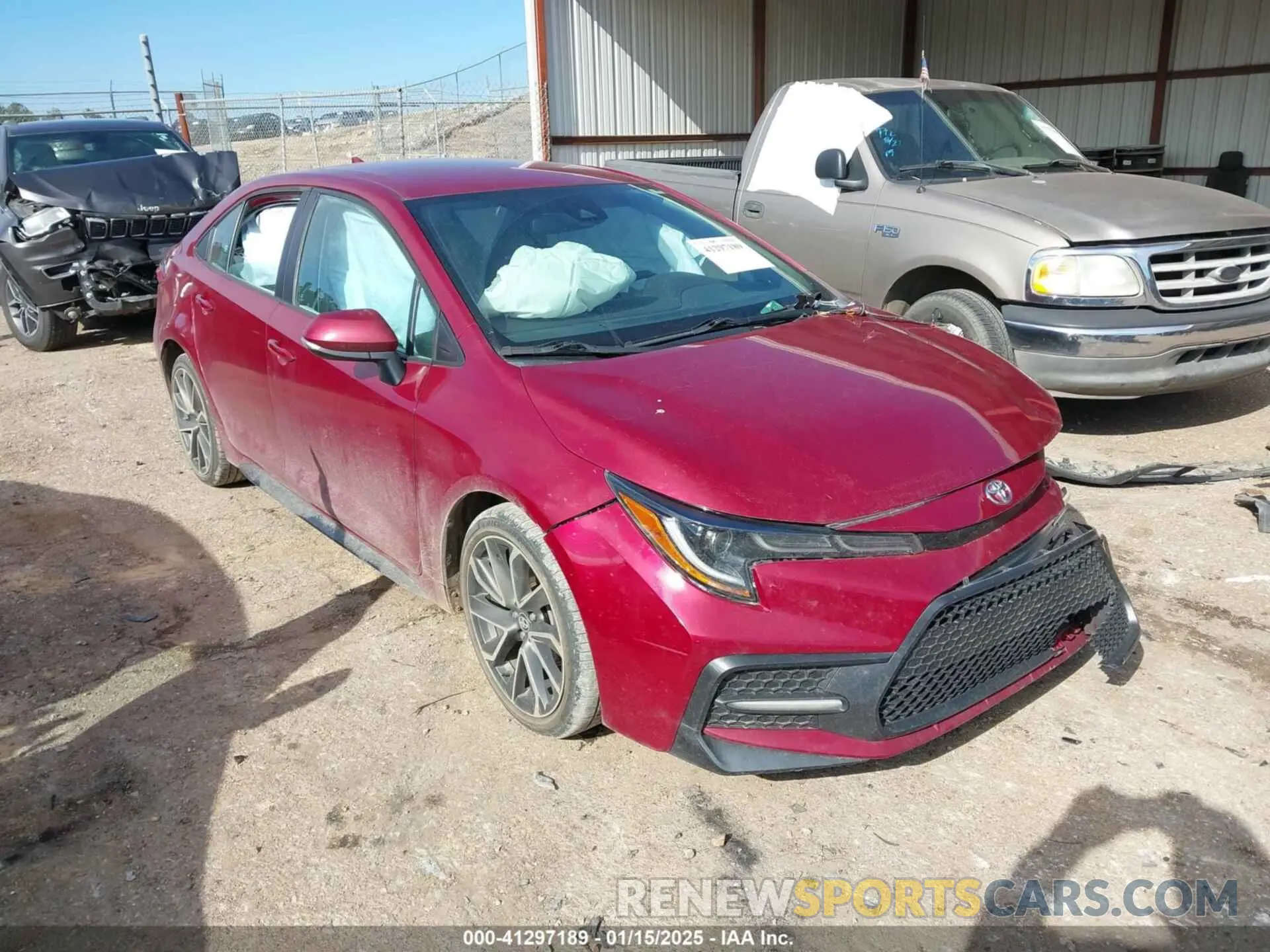 1 Photograph of a damaged car 5YFS4MCE9NP101028 TOYOTA COROLLA 2022