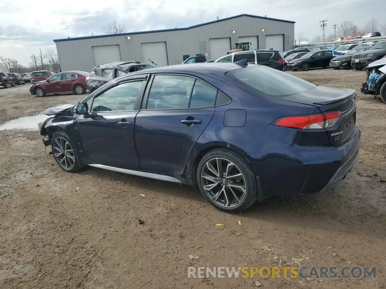 2 Photograph of a damaged car 5YFS4MCE9NP105838 TOYOTA COROLLA 2022