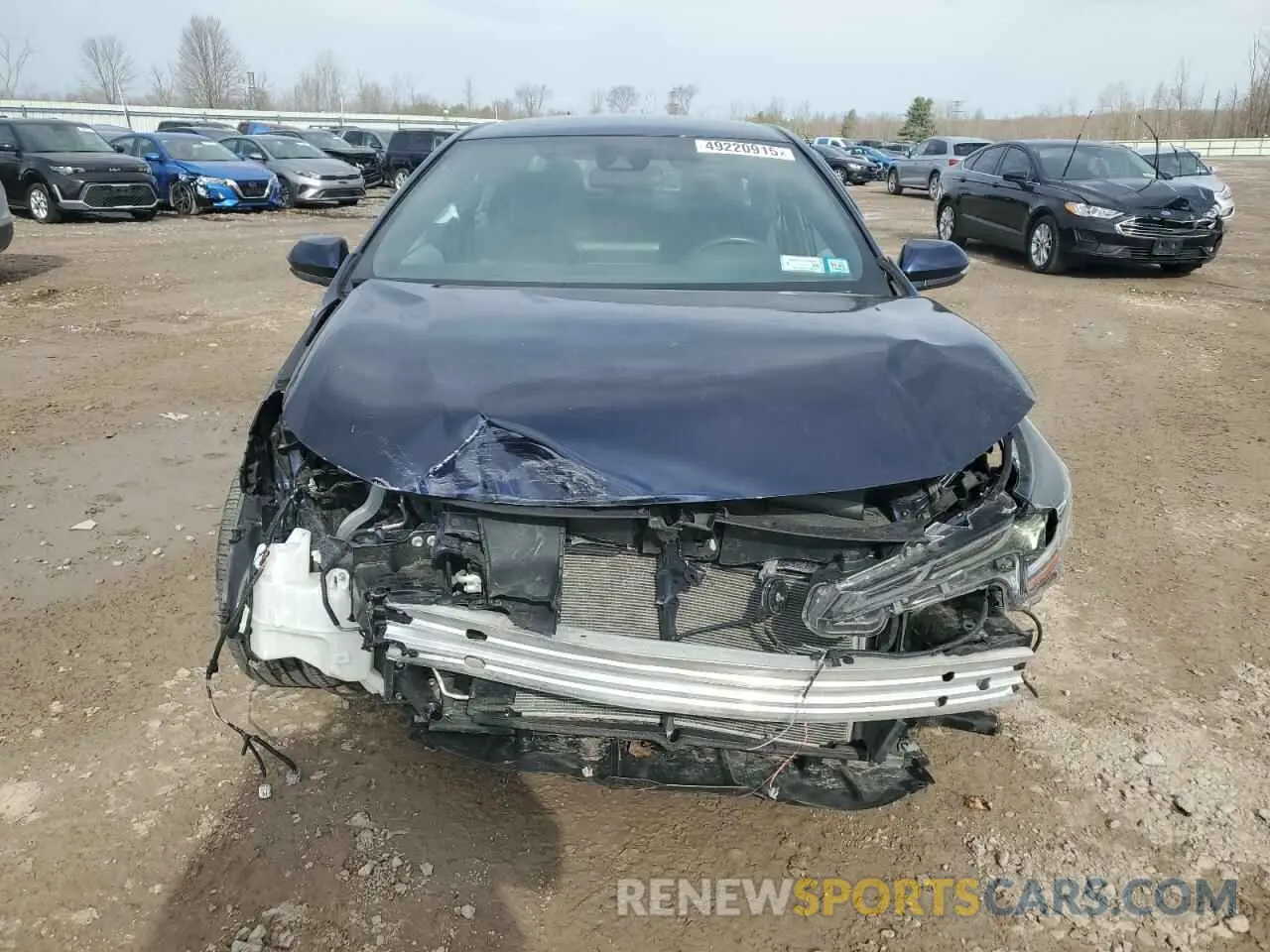 5 Photograph of a damaged car 5YFS4MCE9NP105838 TOYOTA COROLLA 2022