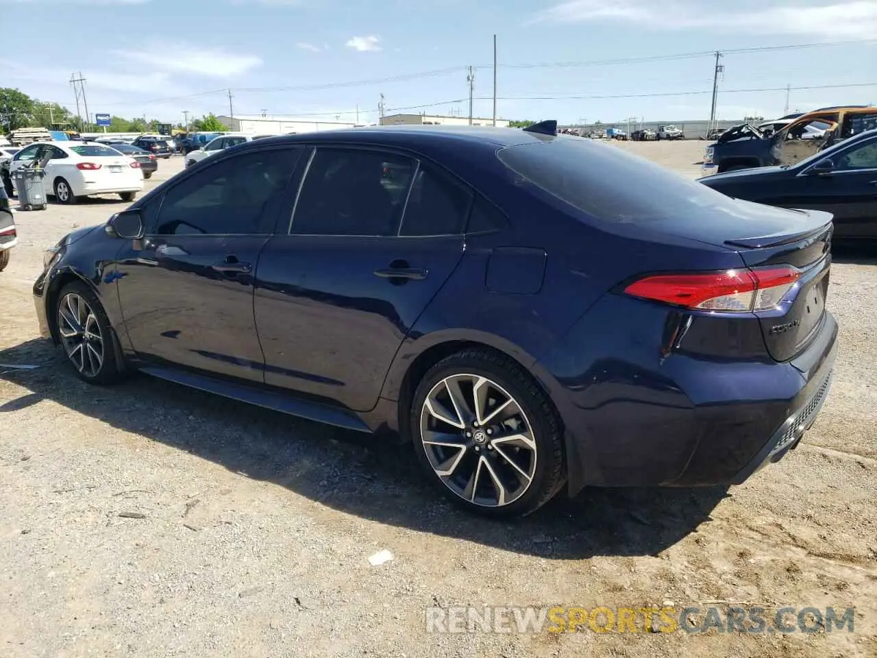 2 Photograph of a damaged car 5YFS4MCE9NP111560 TOYOTA COROLLA 2022