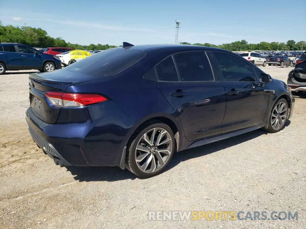 3 Photograph of a damaged car 5YFS4MCE9NP111560 TOYOTA COROLLA 2022