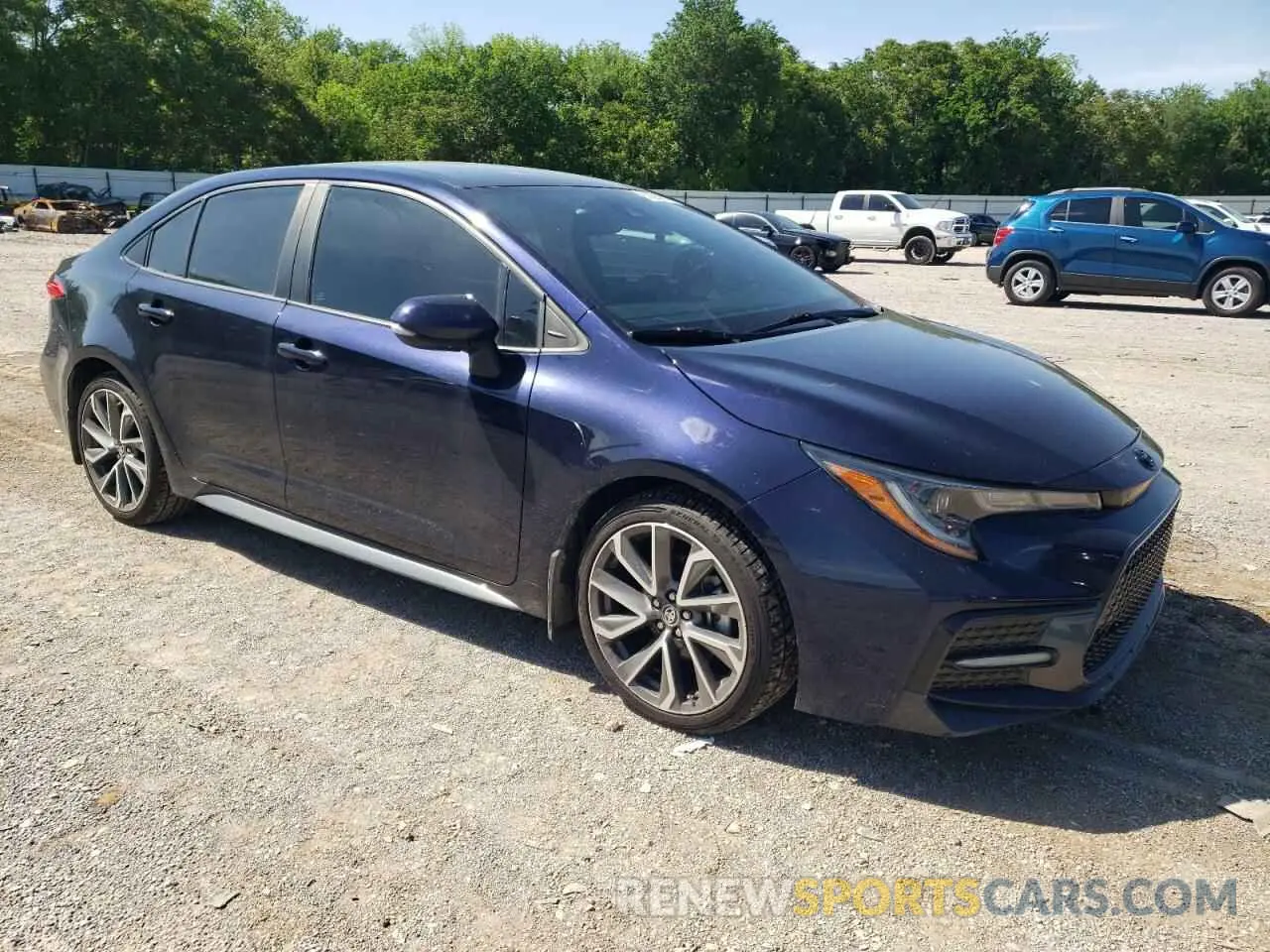 4 Photograph of a damaged car 5YFS4MCE9NP111560 TOYOTA COROLLA 2022