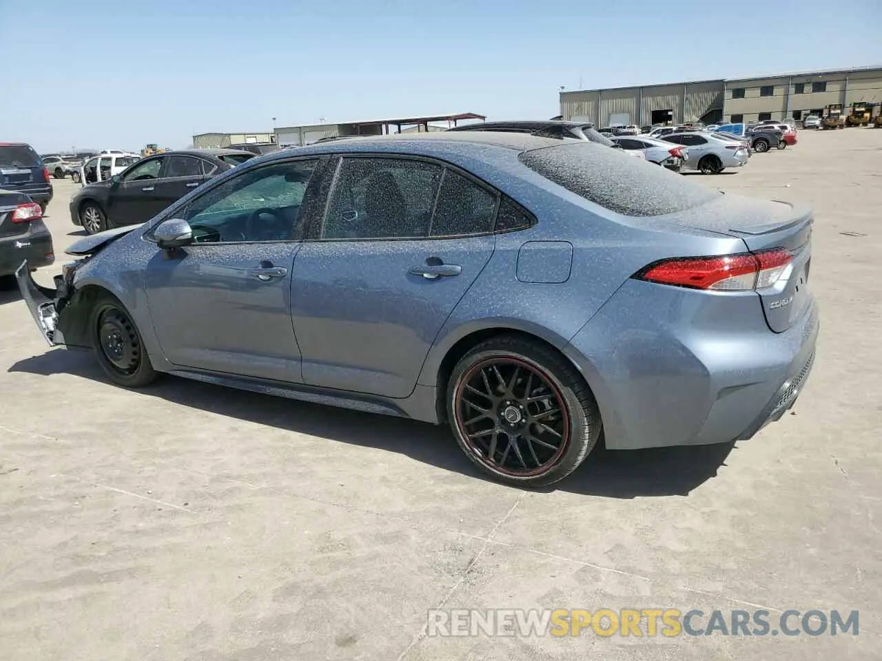 2 Photograph of a damaged car 5YFS4MCE9NP116418 TOYOTA COROLLA 2022