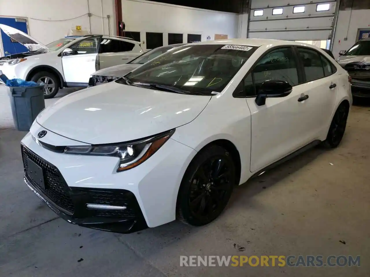 2 Photograph of a damaged car 5YFS4MCE9NP117990 TOYOTA COROLLA 2022