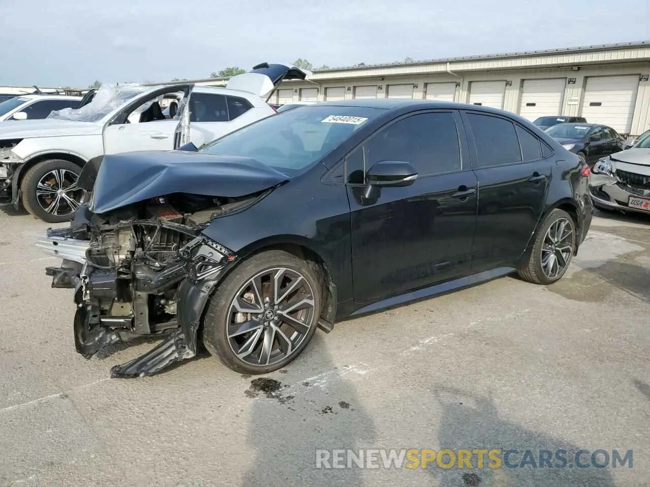 1 Photograph of a damaged car 5YFS4MCE9NP122347 TOYOTA COROLLA 2022