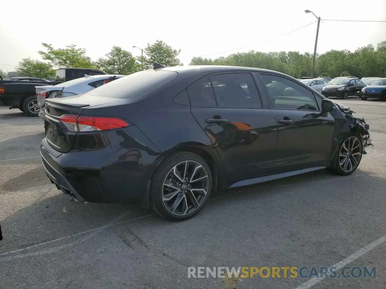 3 Photograph of a damaged car 5YFS4MCE9NP122347 TOYOTA COROLLA 2022