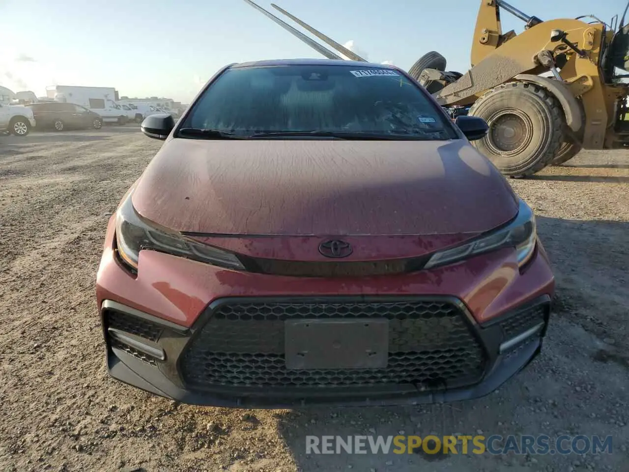 5 Photograph of a damaged car 5YFS4MCE9NP123319 TOYOTA COROLLA 2022