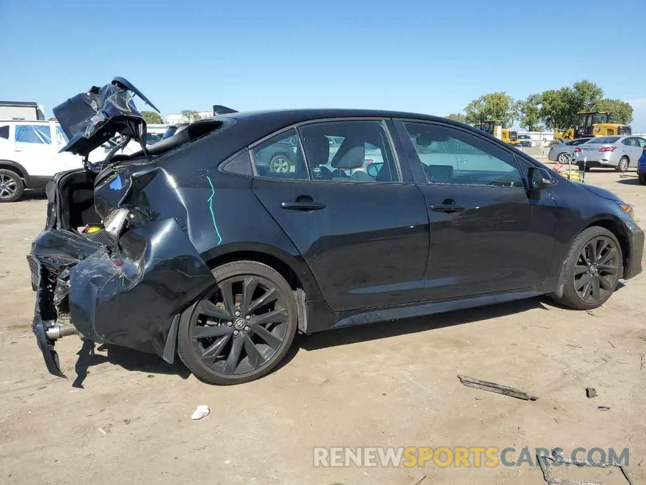 3 Photograph of a damaged car 5YFS4MCE9NP131551 TOYOTA COROLLA 2022