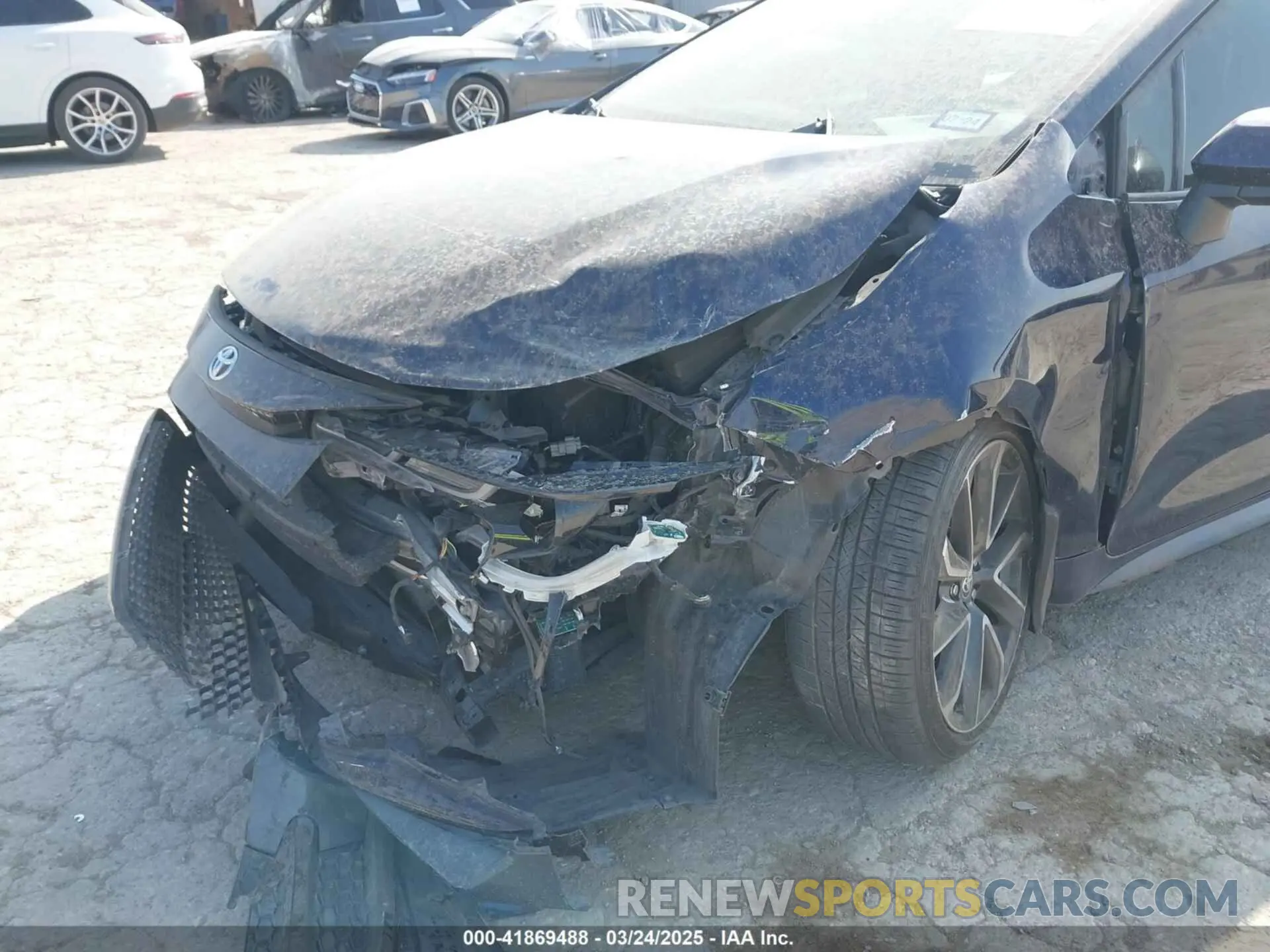 6 Photograph of a damaged car 5YFS4MCE9NP131646 TOYOTA COROLLA 2022
