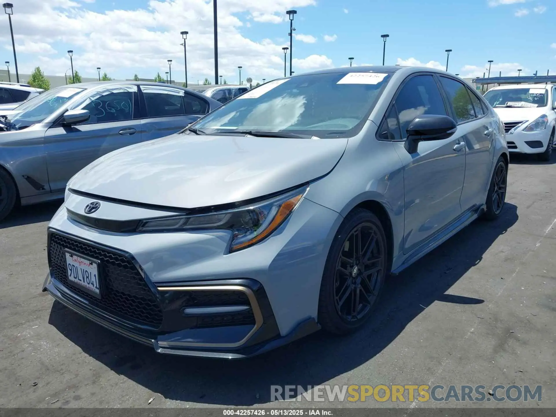 2 Photograph of a damaged car 5YFS4MCE9NP135874 TOYOTA COROLLA 2022