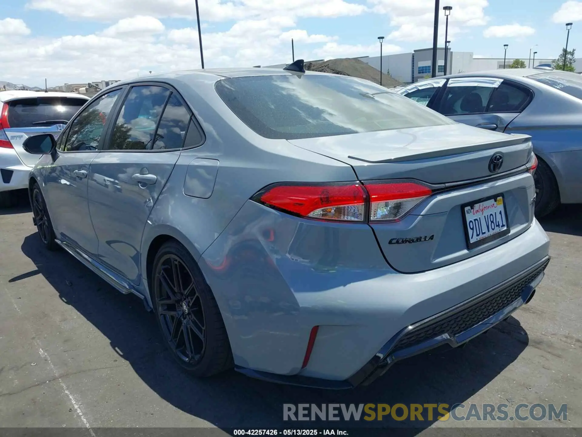 3 Photograph of a damaged car 5YFS4MCE9NP135874 TOYOTA COROLLA 2022