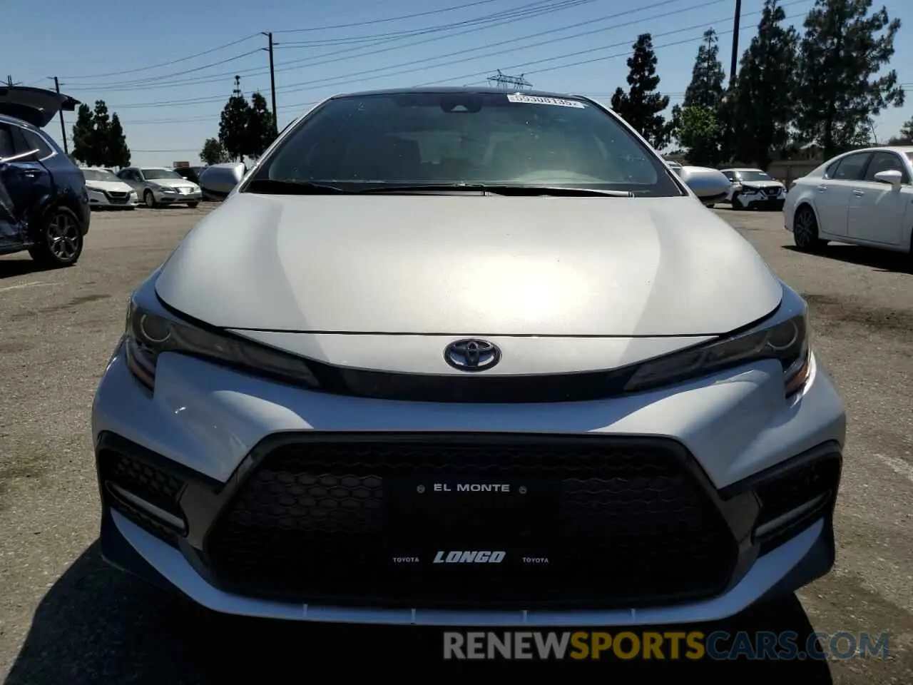 5 Photograph of a damaged car 5YFS4MCE9NP137687 TOYOTA COROLLA 2022