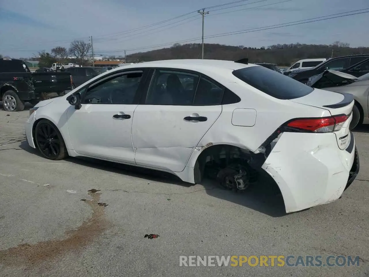 2 Photograph of a damaged car 5YFS4MCEXNP103984 TOYOTA COROLLA 2022