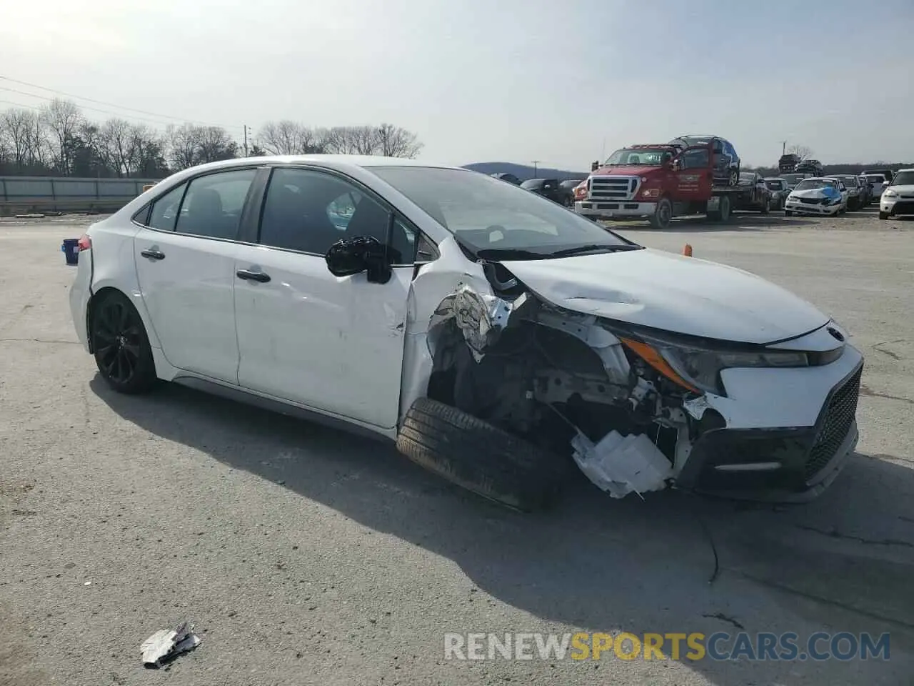 4 Photograph of a damaged car 5YFS4MCEXNP103984 TOYOTA COROLLA 2022