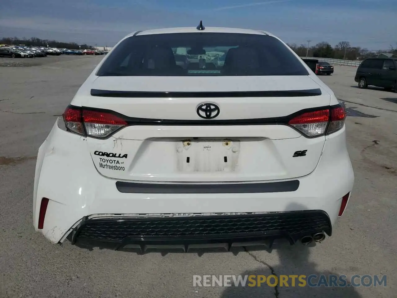 6 Photograph of a damaged car 5YFS4MCEXNP103984 TOYOTA COROLLA 2022