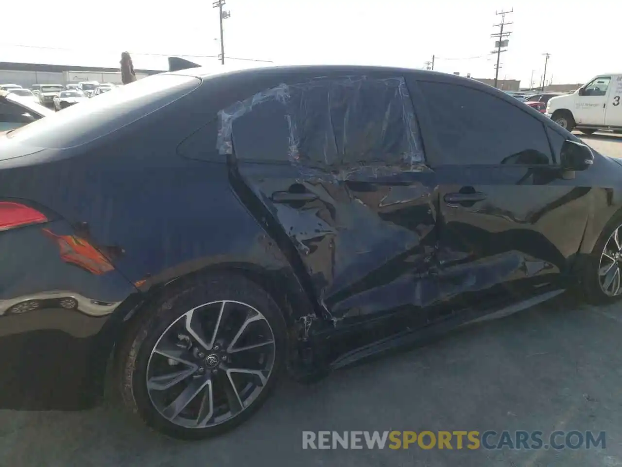 9 Photograph of a damaged car 5YFS4MCEXNP104827 TOYOTA COROLLA 2022