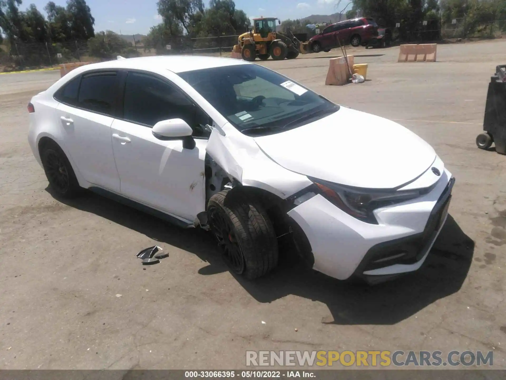 1 Photograph of a damaged car 5YFS4MCEXNP108859 TOYOTA COROLLA 2022