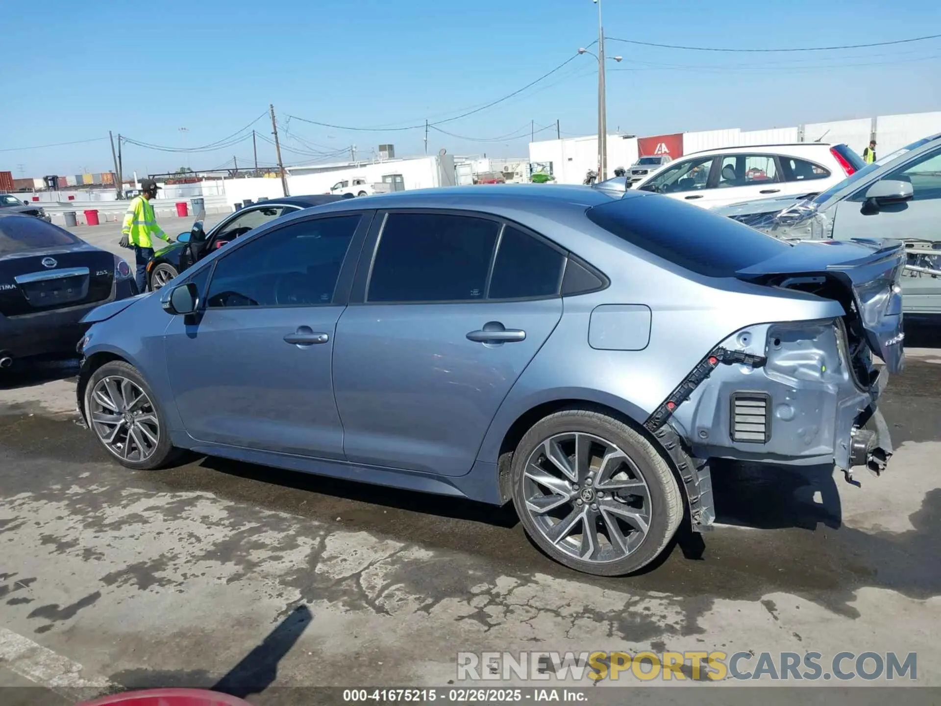 15 Photograph of a damaged car 5YFS4MCEXNP111602 TOYOTA COROLLA 2022
