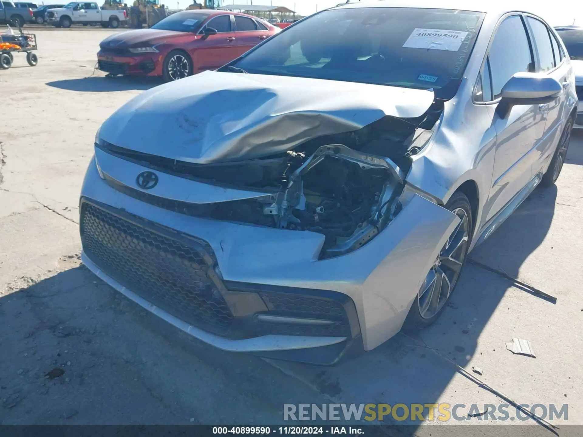 6 Photograph of a damaged car 5YFS4MCEXNP113639 TOYOTA COROLLA 2022