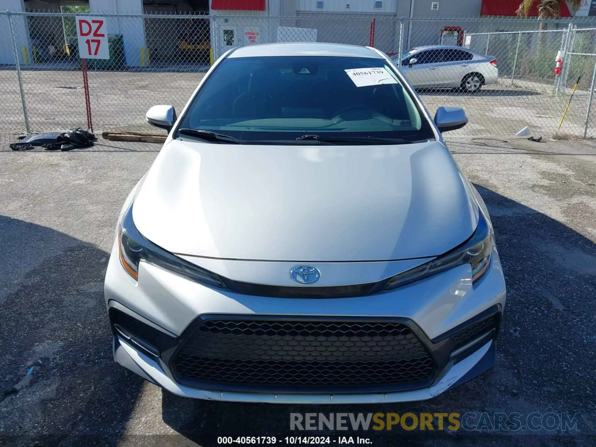 12 Photograph of a damaged car 5YFS4MCEXNP117660 TOYOTA COROLLA 2022