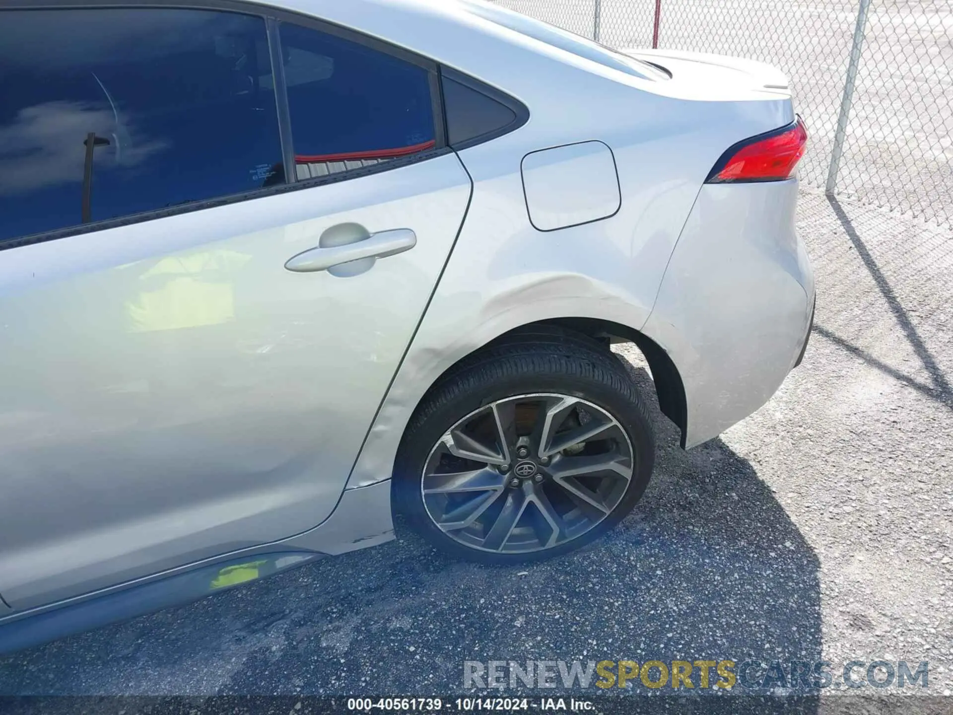 6 Photograph of a damaged car 5YFS4MCEXNP117660 TOYOTA COROLLA 2022